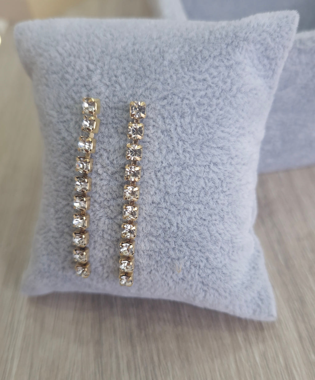 Stainless steel κρεμαστά straps σκουλαρίκια