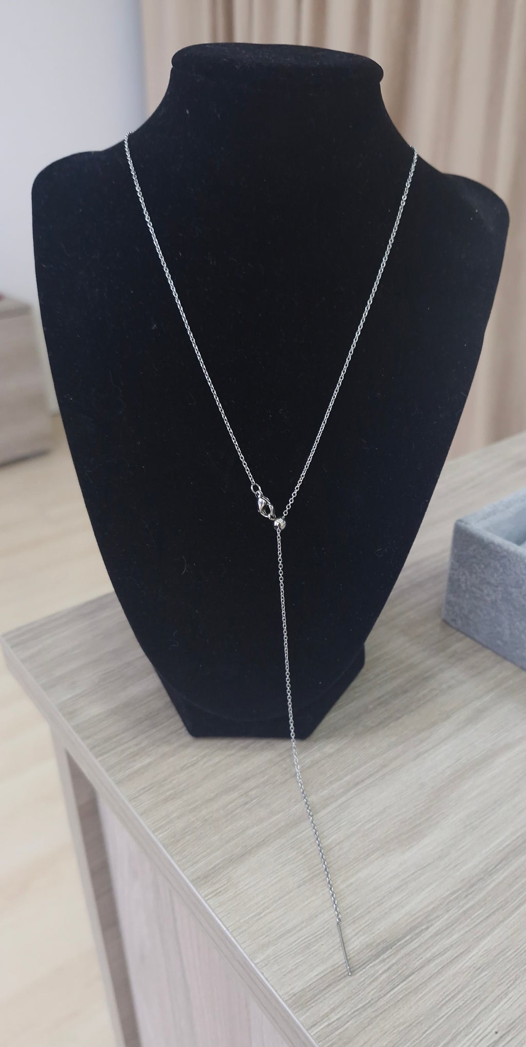 Stainless steel αλυσίδα ασημι