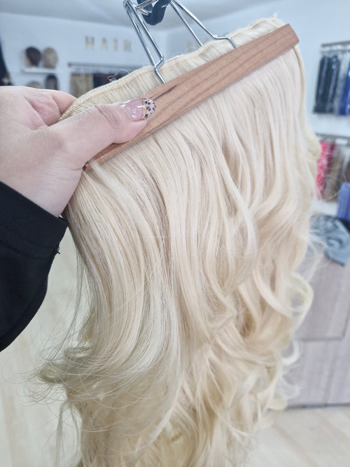 PREMIUM HAIR, τρεσα ξανθο μπεζ μονοκόμματη 60εκ/185γρ
