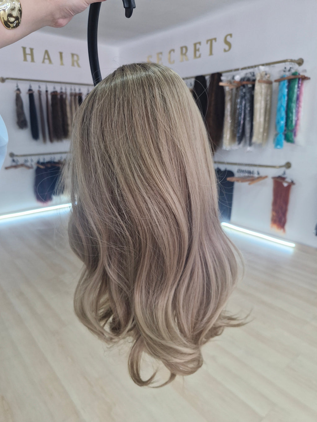 Περούκα Καστανοξανθο balayage 50/55εκ
