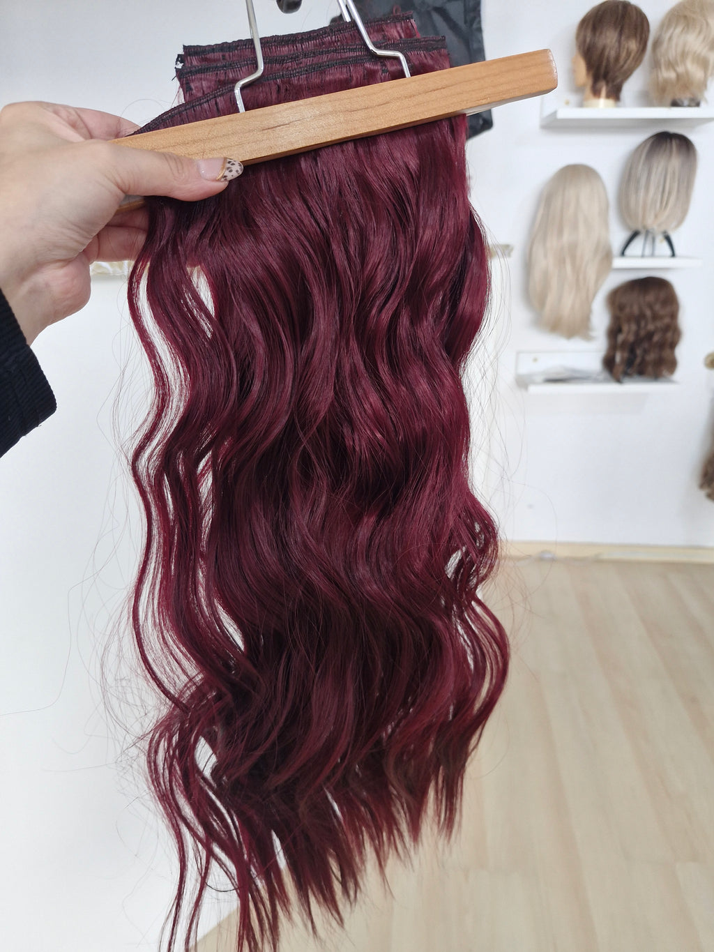Τρεσα cherry red, 4 κομμάτια 55/60εκ