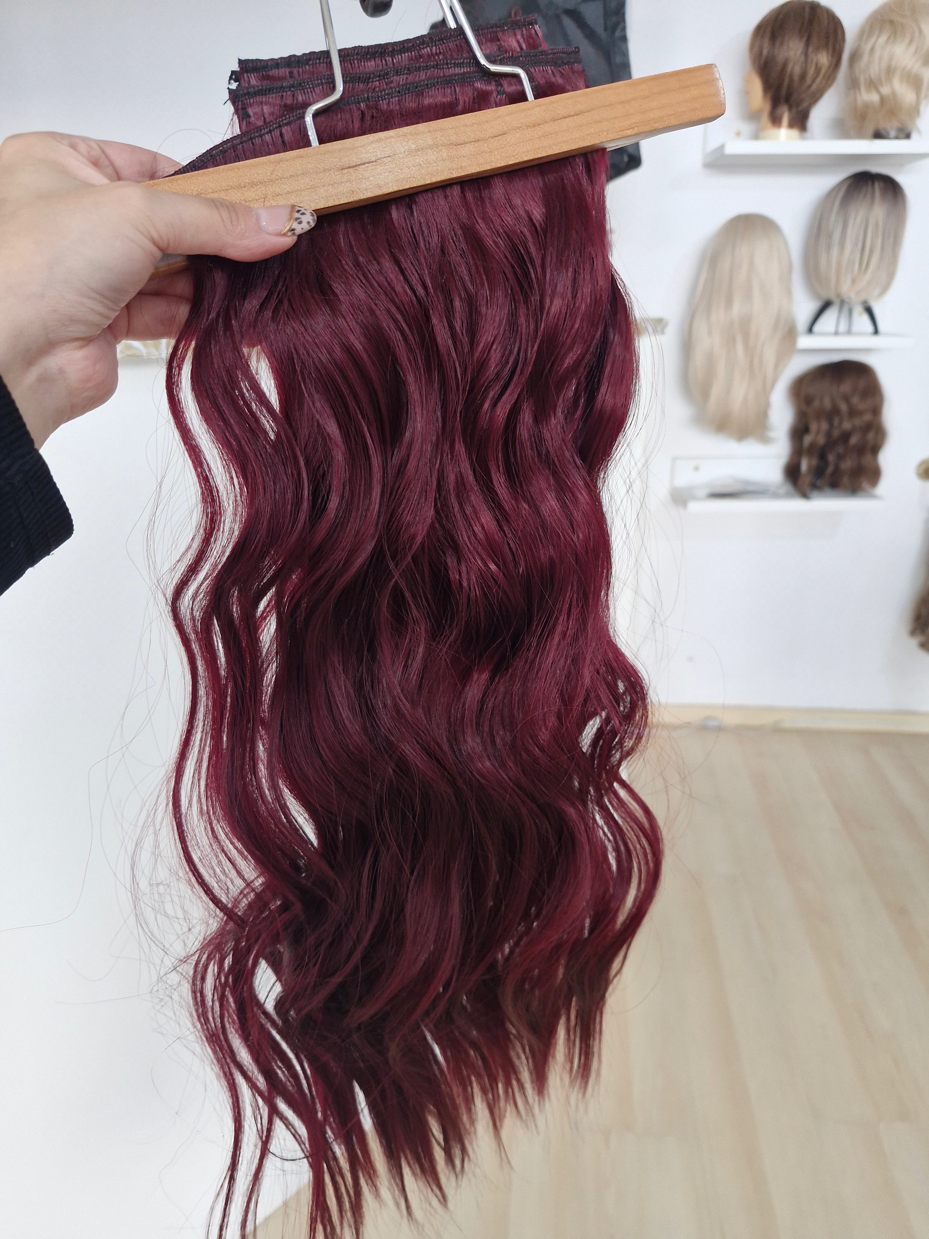 Τρεσα cherry red, 4 κομμάτια 55/60εκ
